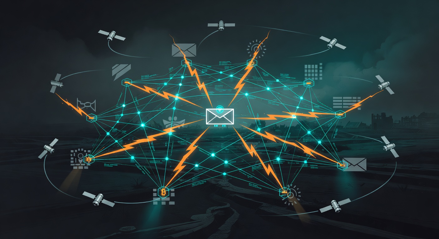Cover image for Satswar vs. Softwar: How a Payment-Gated P2P Substrate Collapses Nine Military Utilities Into One
